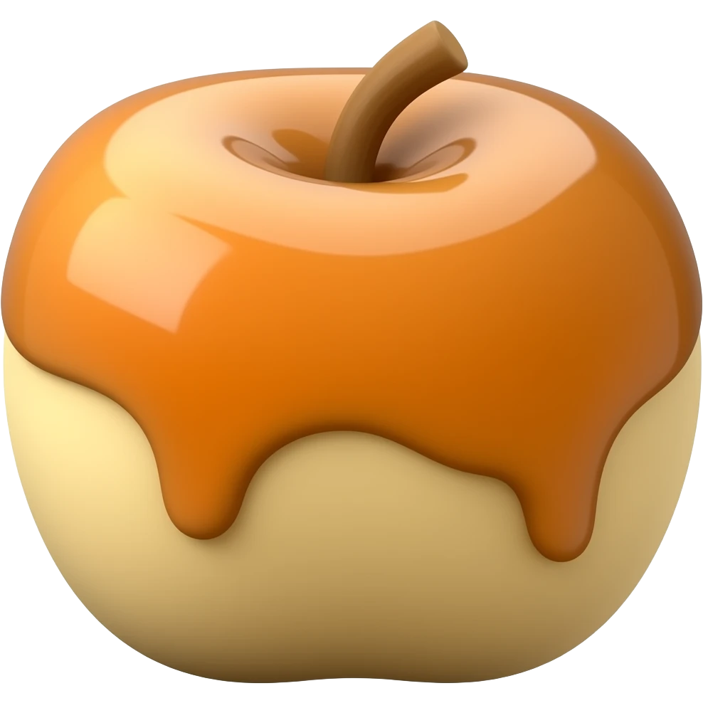 Caramel Apple emoji