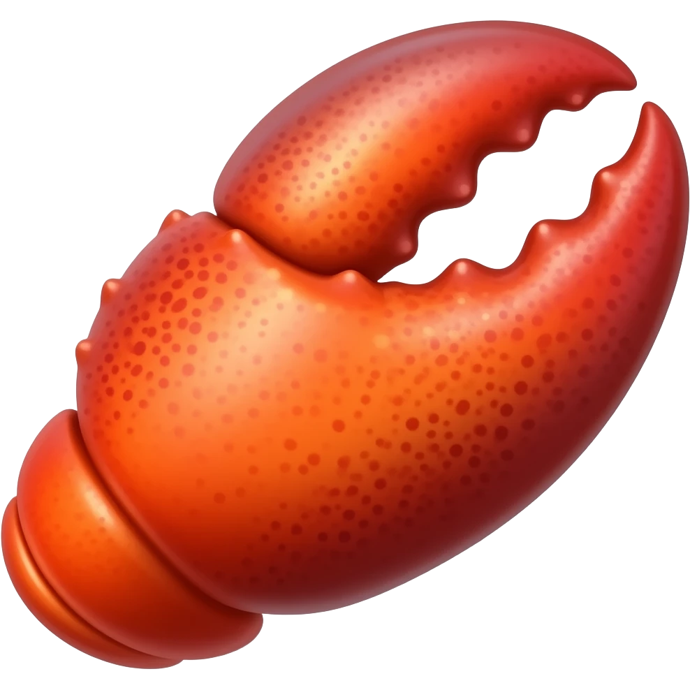 lobster claw emoji