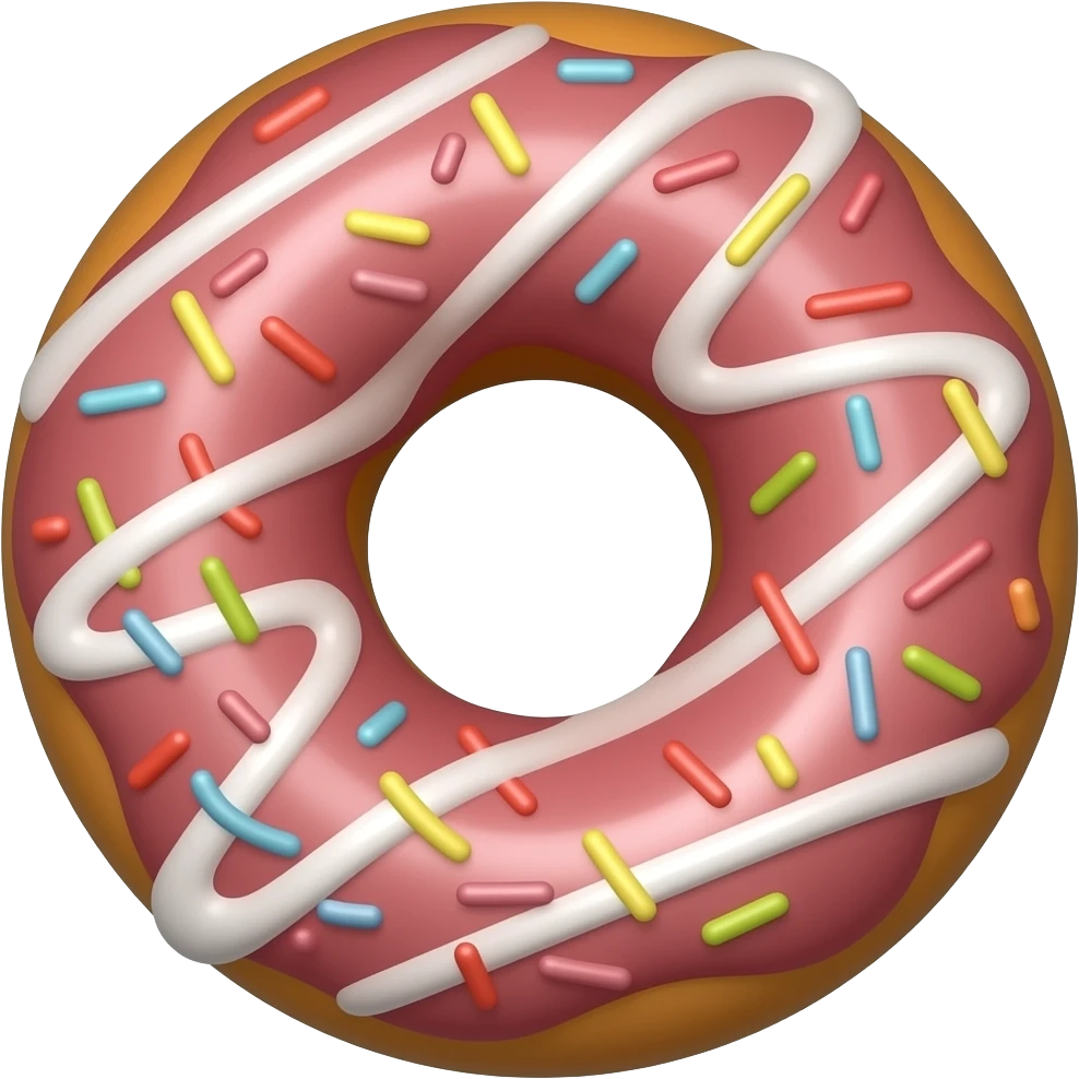 glazed donut emoji