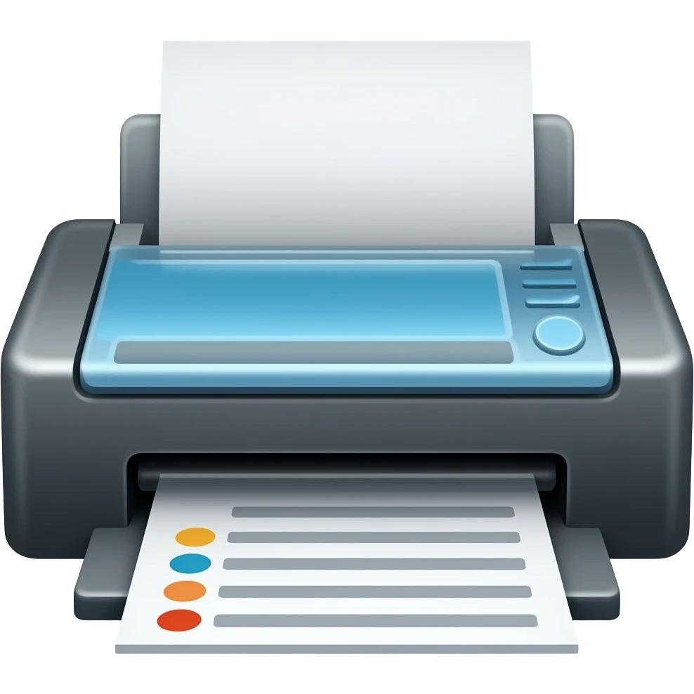 Printer emoji