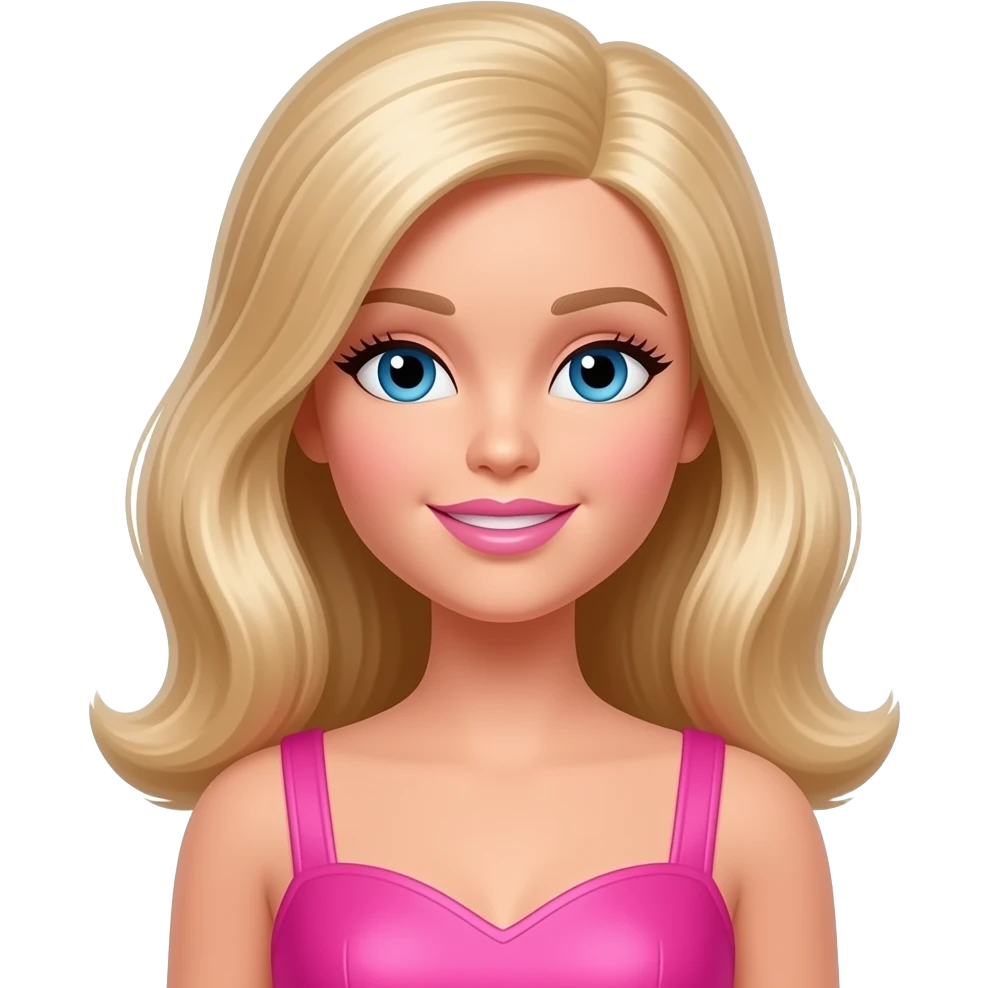 Barbie Hot Pink emoji