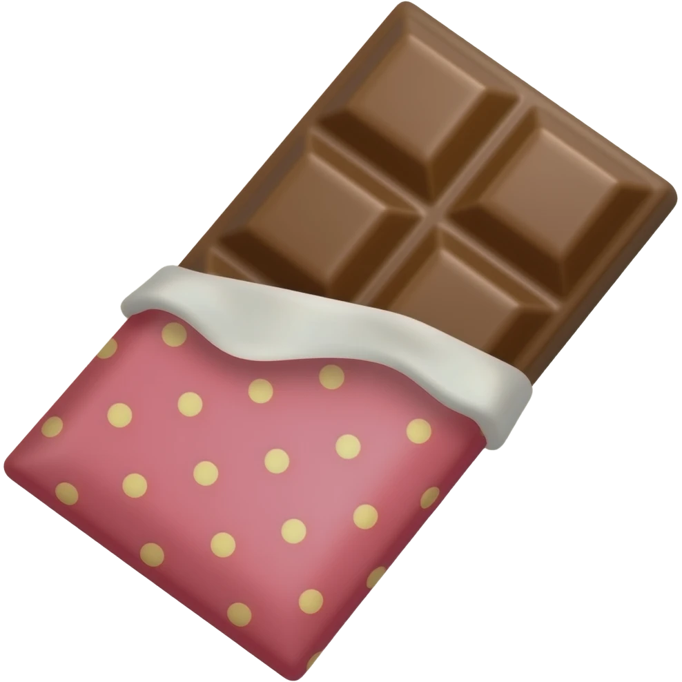 Chobolate rosa emoji