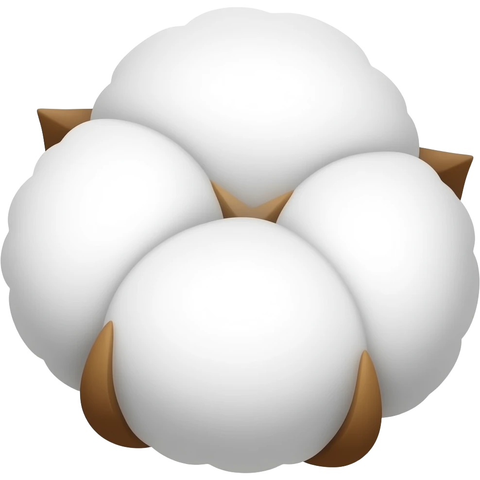algodon blanco emoji