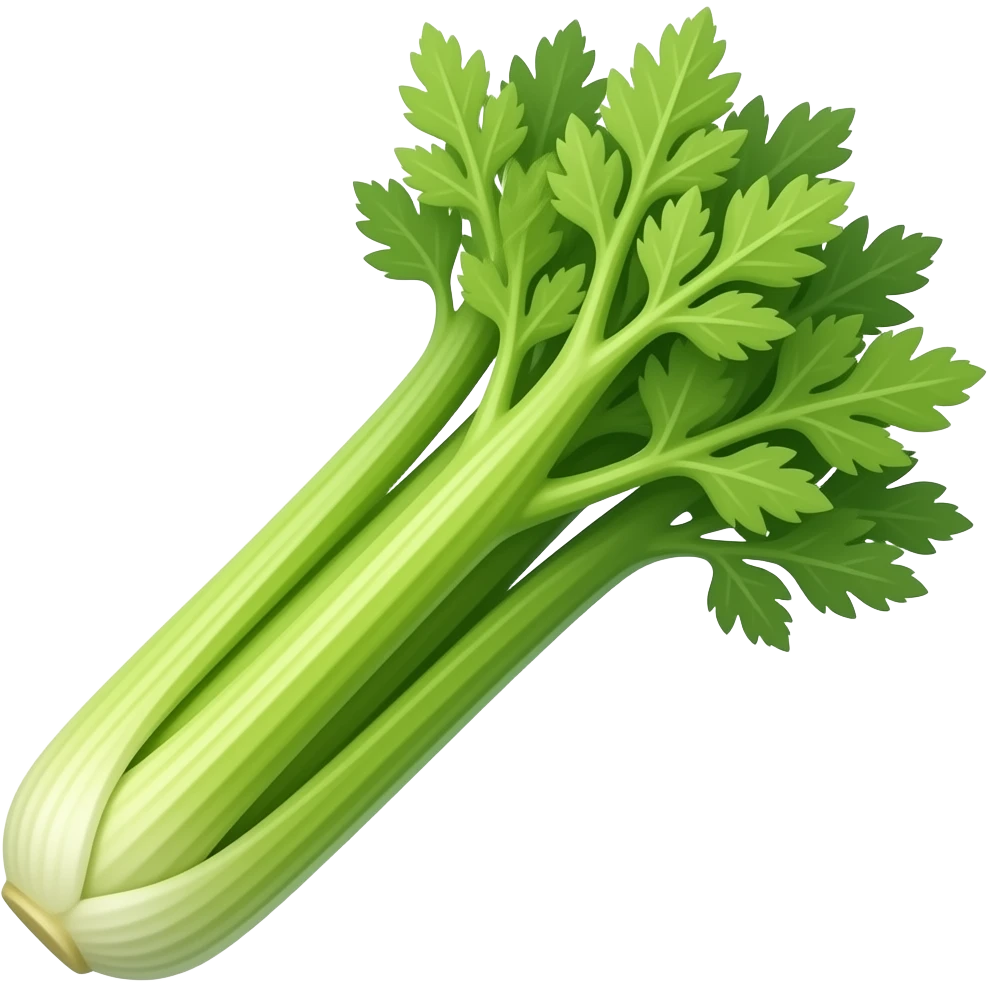 realistic celery emoji