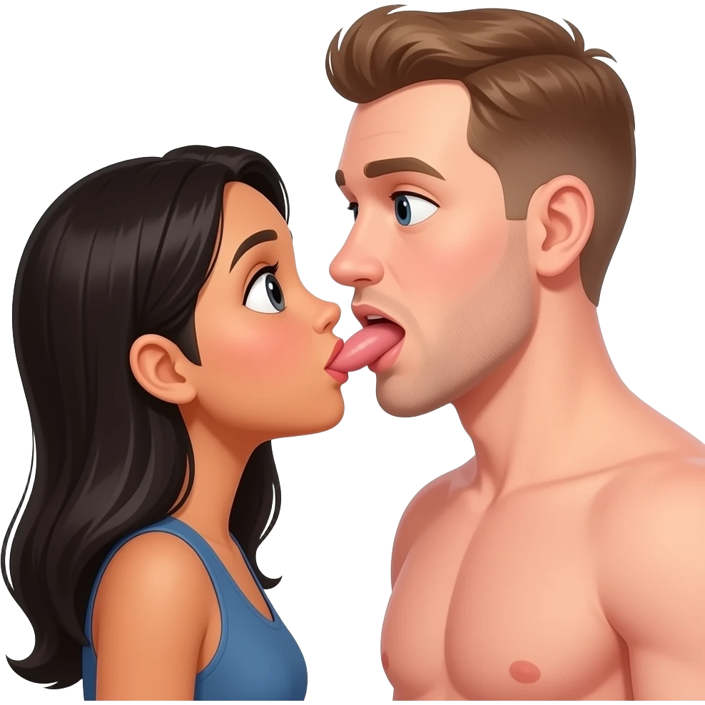 indonesian woman sucking large penis of european man naked emoji
