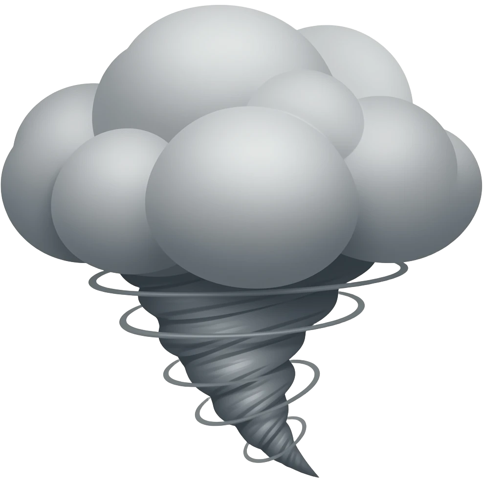 tornado emoji