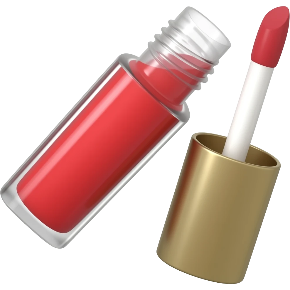 Lip gloss emoji