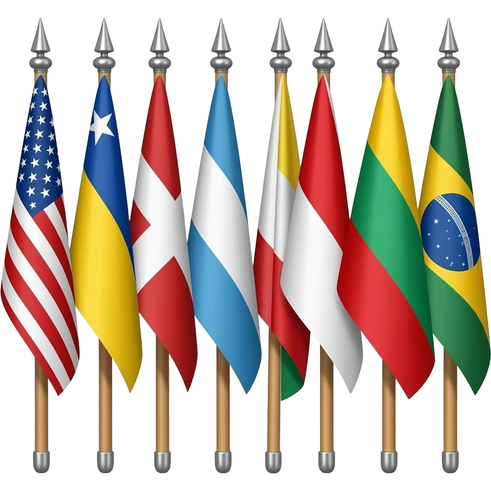 Flag line emoji