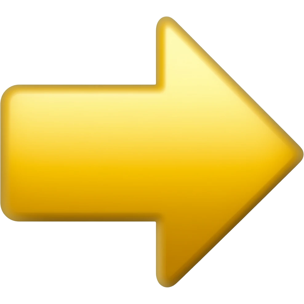 flecha AMARILLA emoji