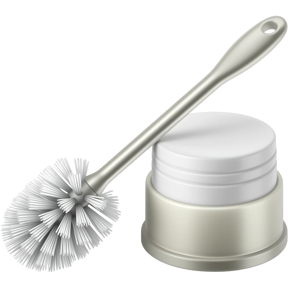 brosse à wc emoji