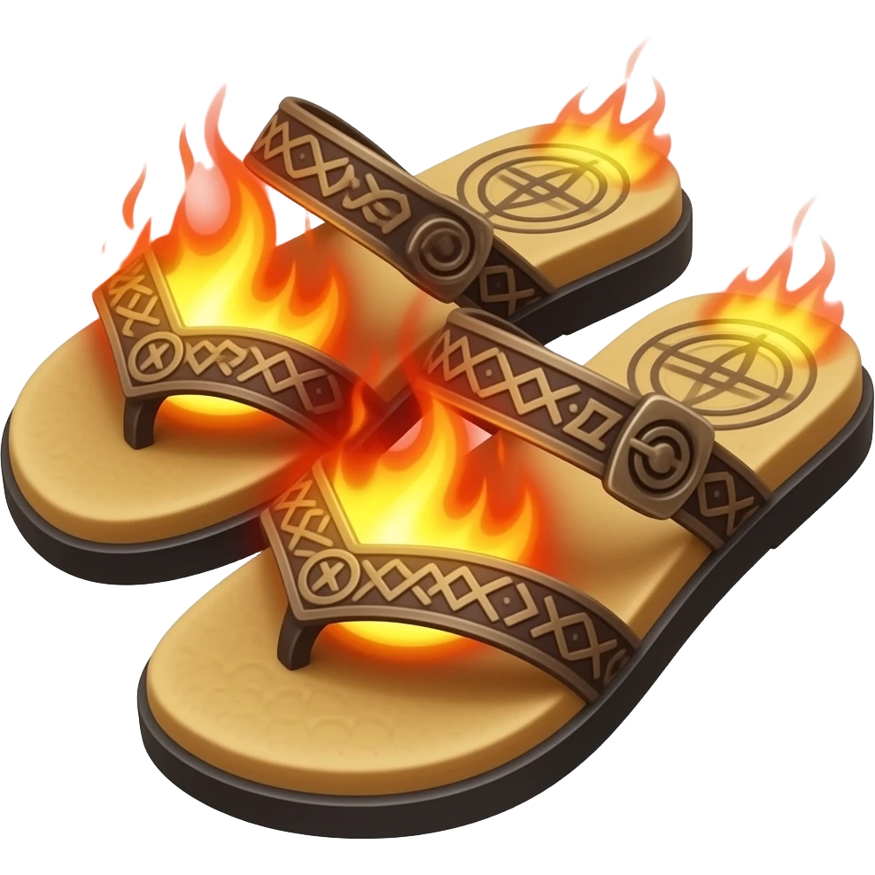 Loki's Fire Sandals emoji
