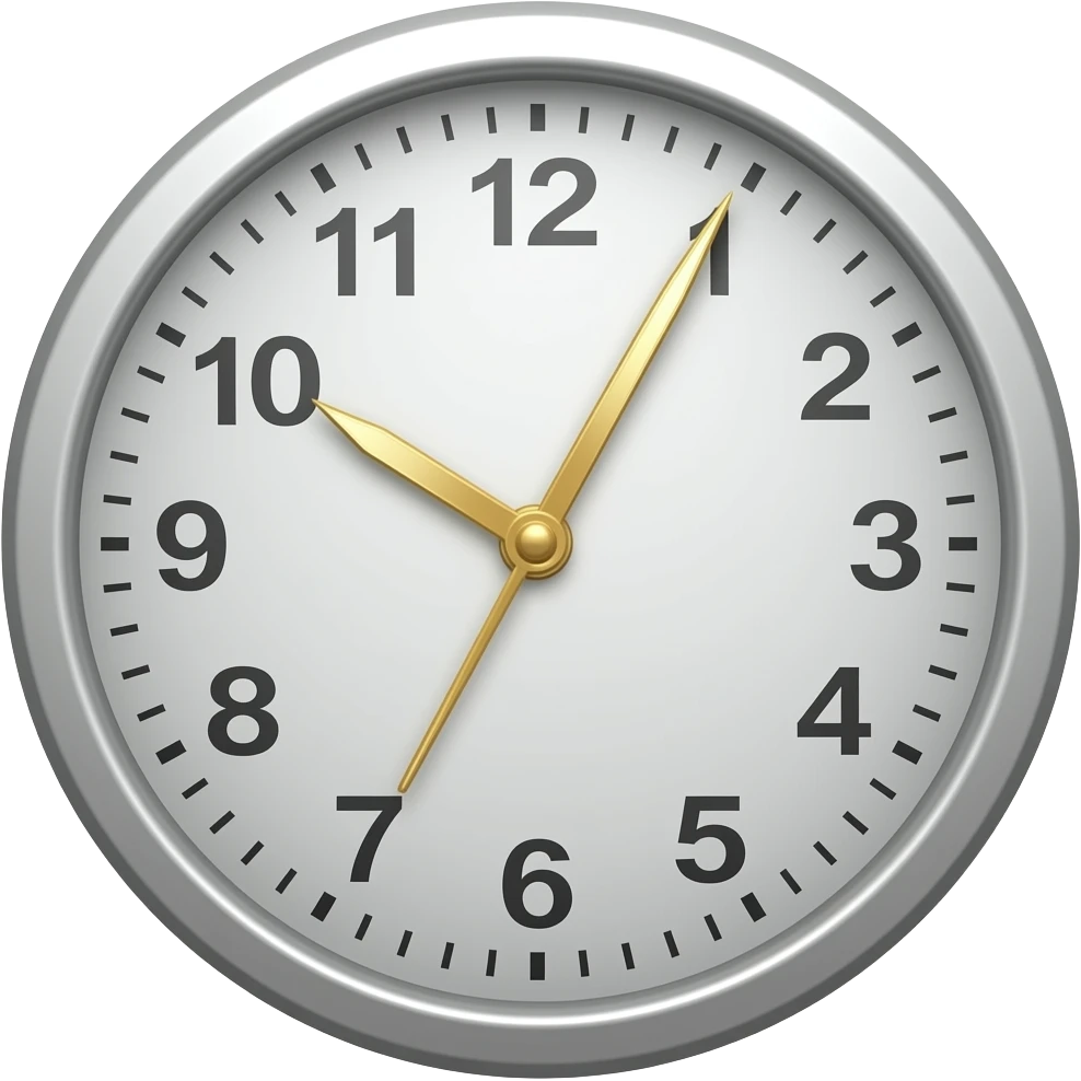 reloj emoji