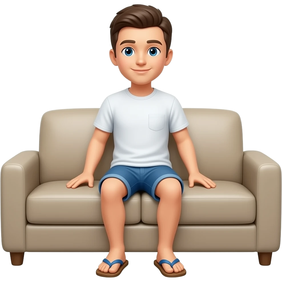 flops on couch emoji