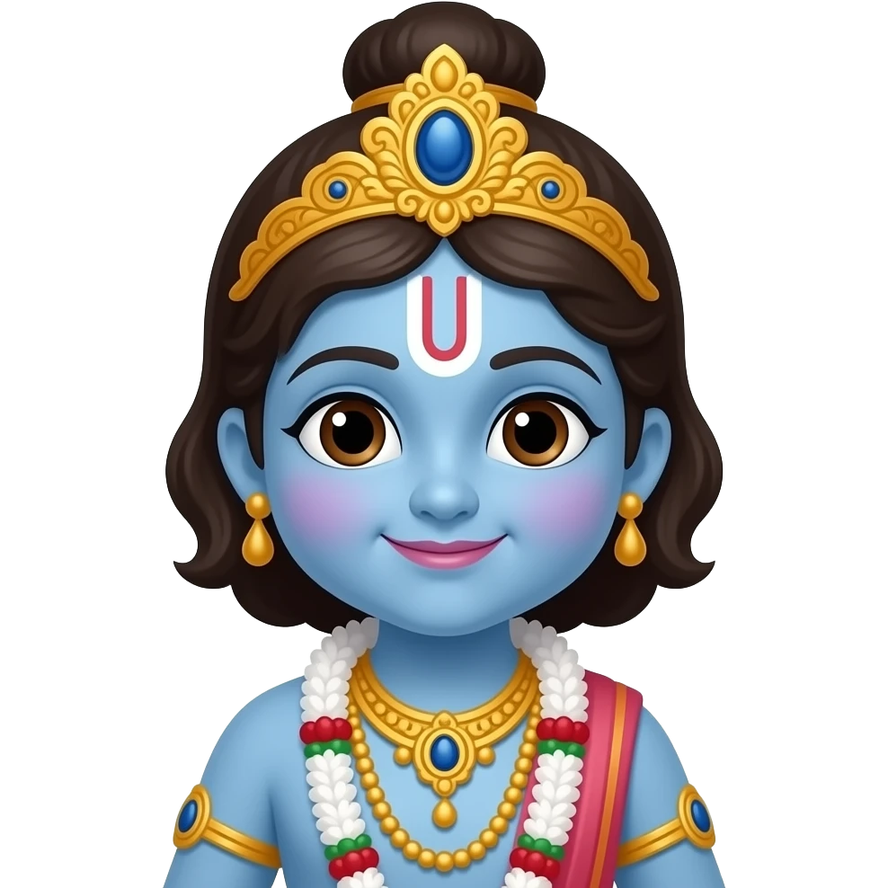 Little krishna emoji