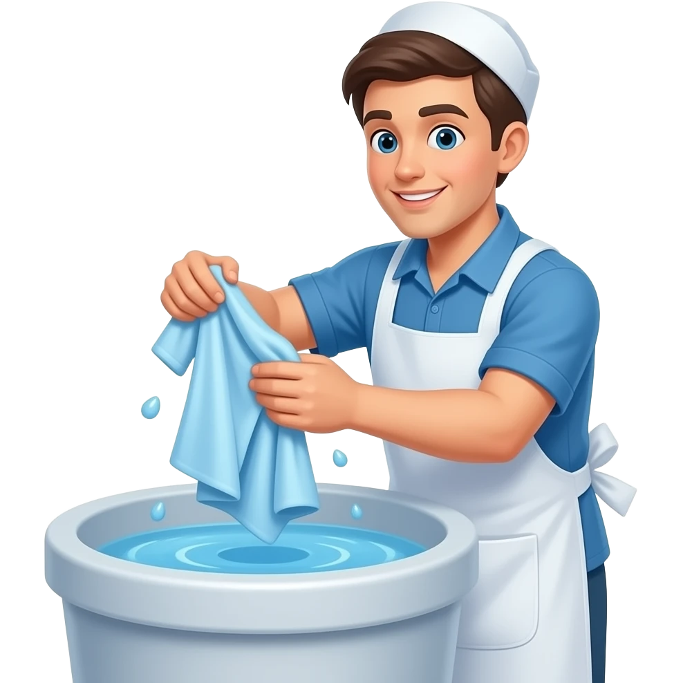 Washerman emoji
