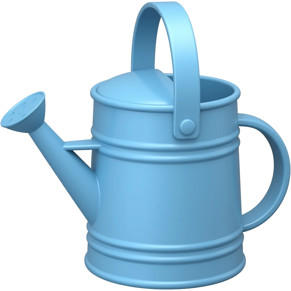 watering can blue emoji