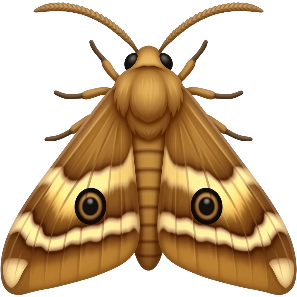 Moth emoji