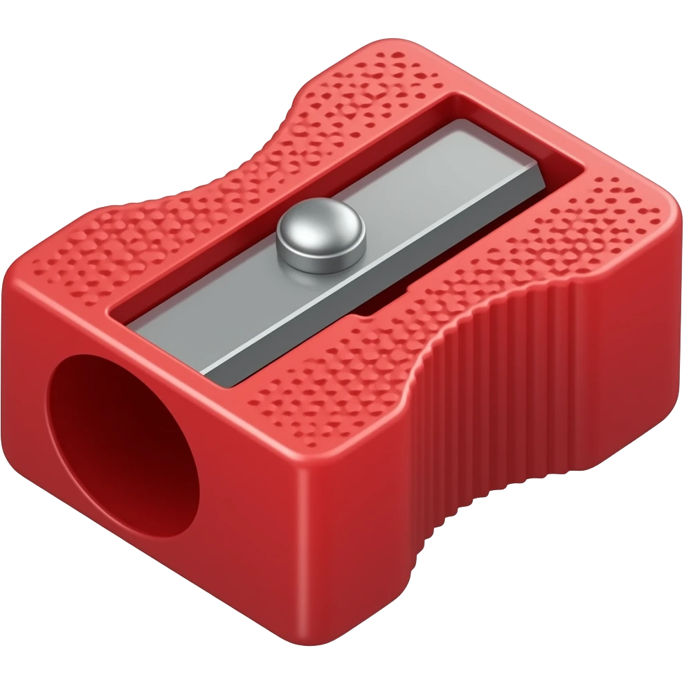 Sharpener red emoji