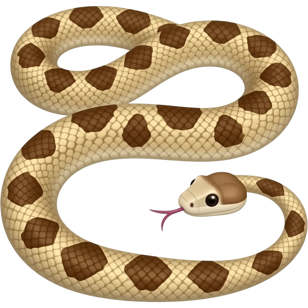 Arabian sand boa emoji