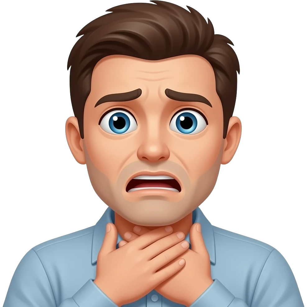 suffocating emoji