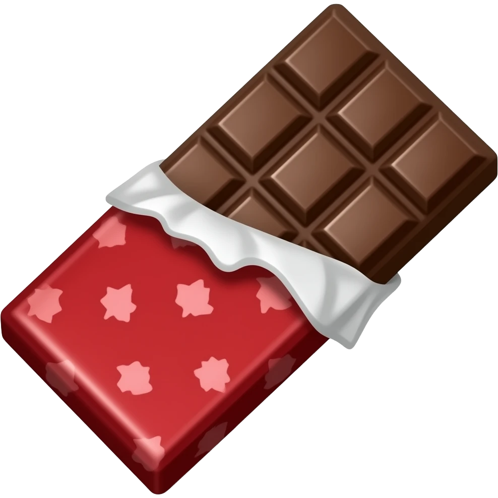chocolate bar emoji