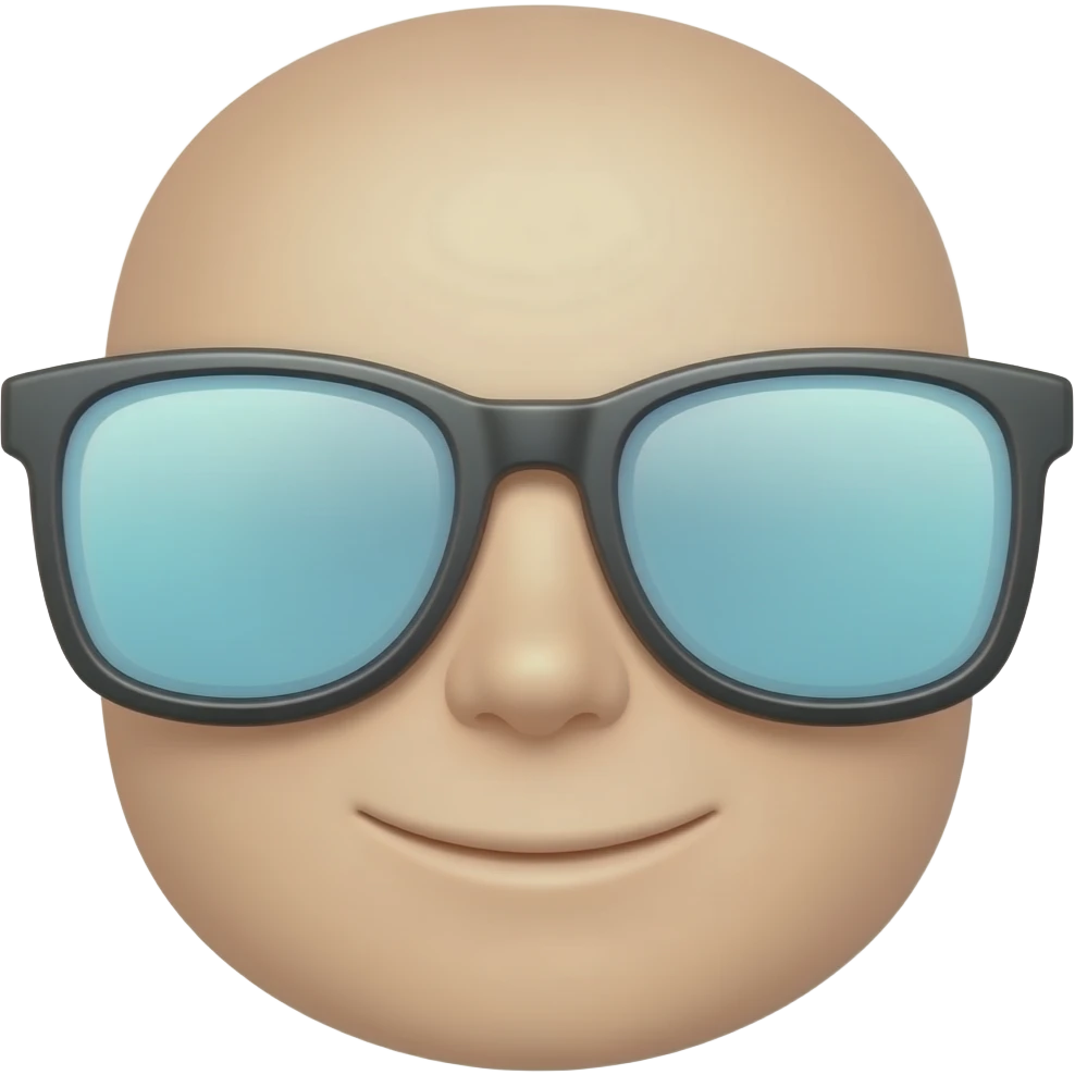 Glasses emoji