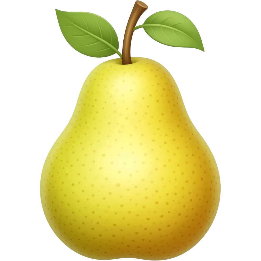 Pear. emoji