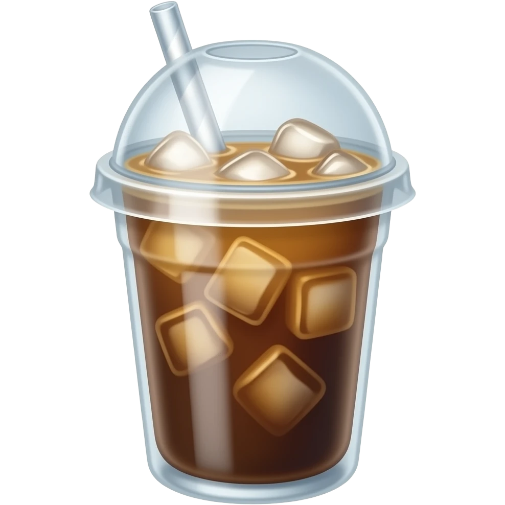 iced coffee emoji