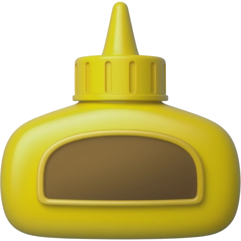 mustard bottle emoji