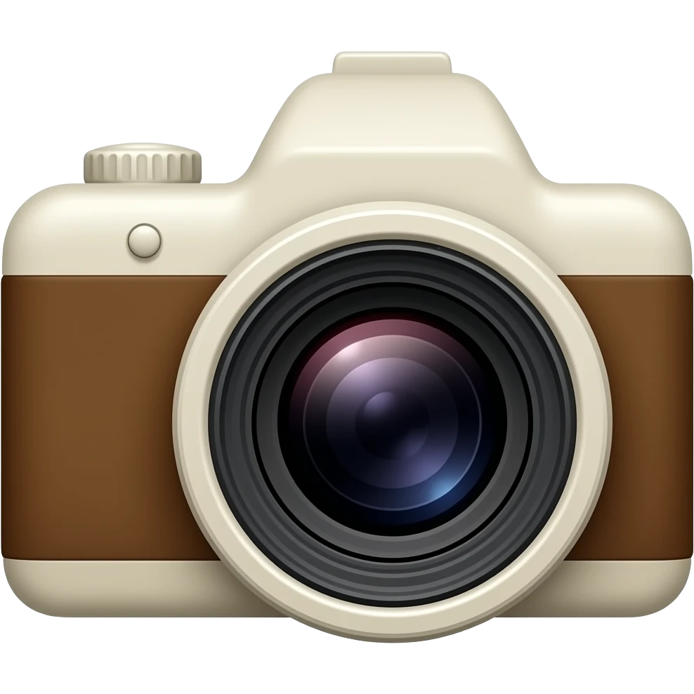camera beige emoji