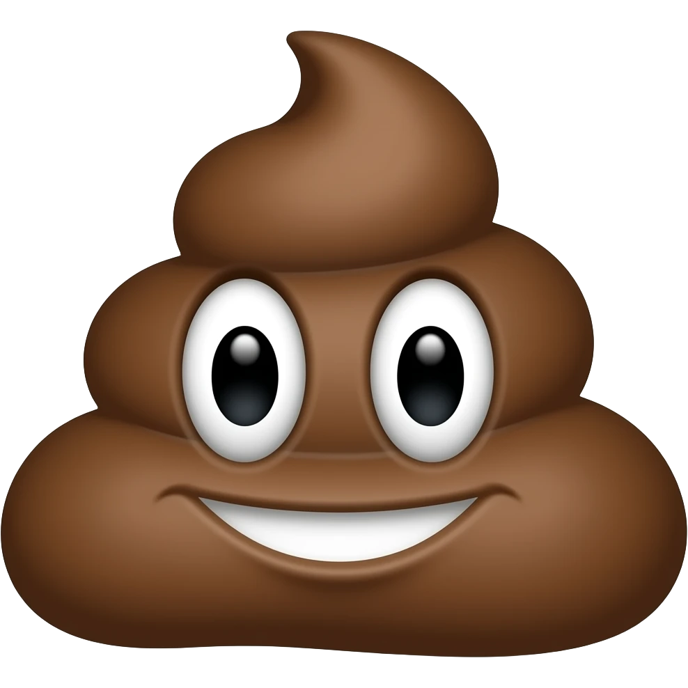real poop emoji