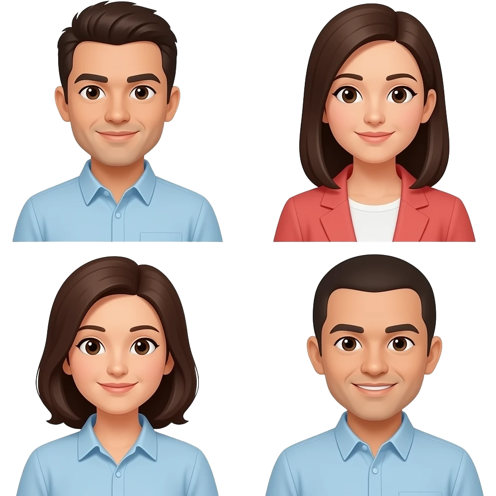 Four emoji