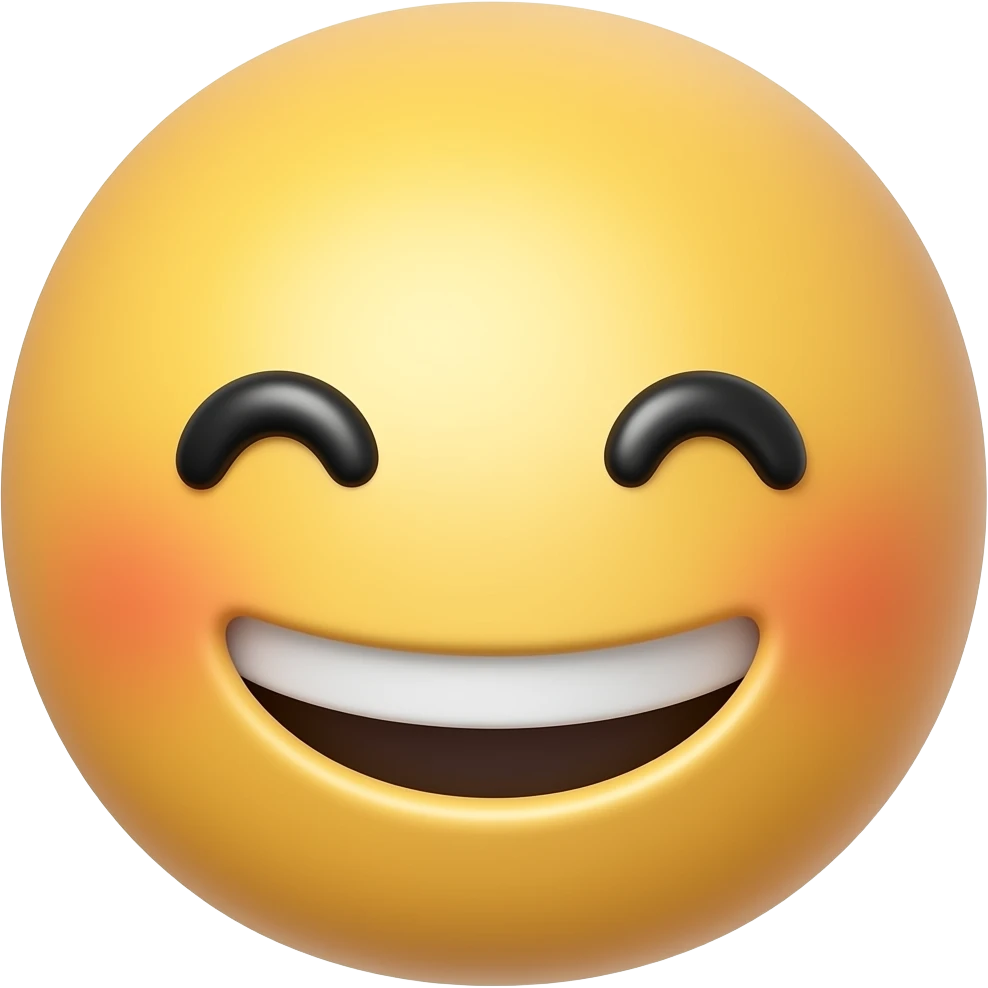 Cute 3D emoji characters, colorful cartoon style, glossy lighting, mobile game style, gradient background, ultra HD” emoji