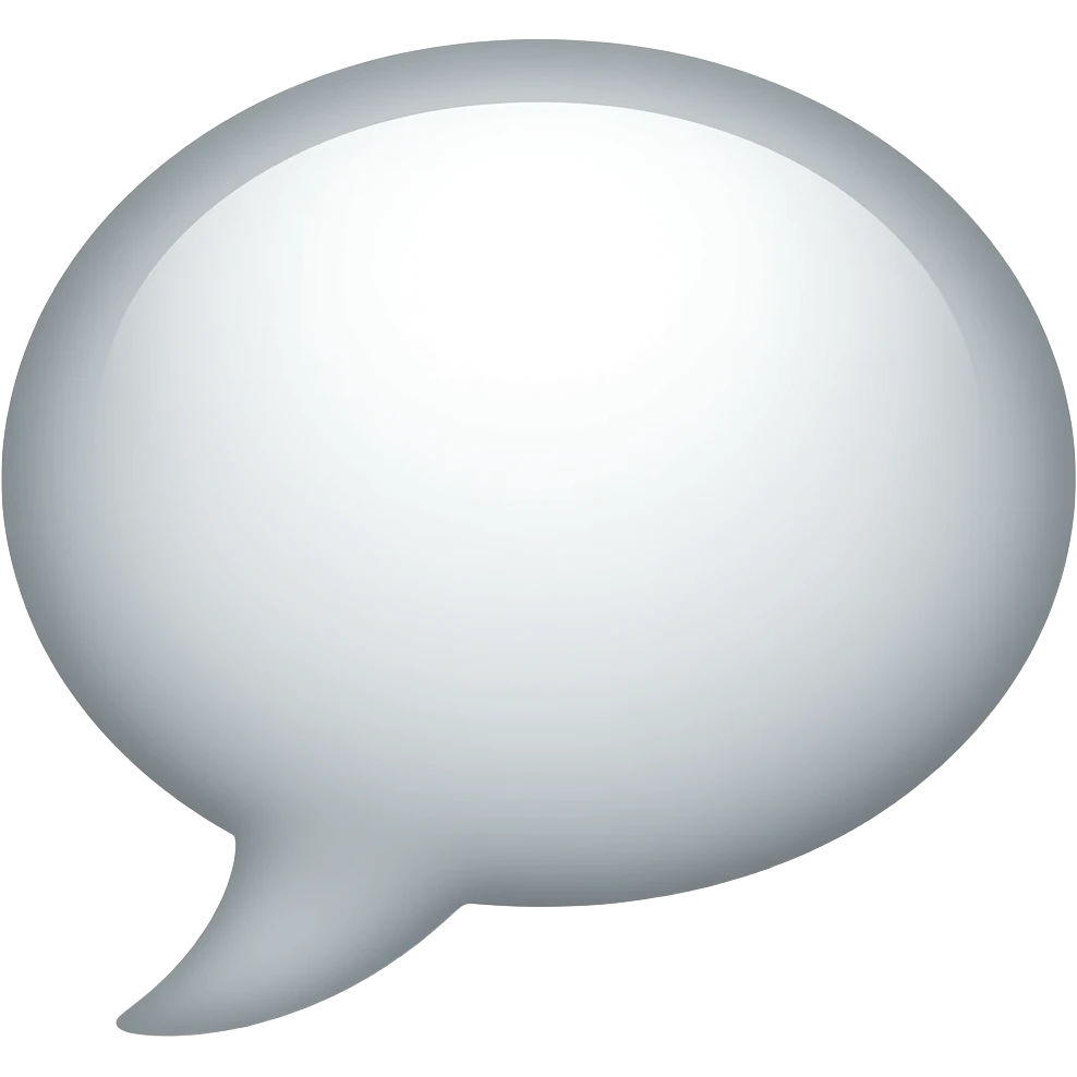 speech balloon emoji