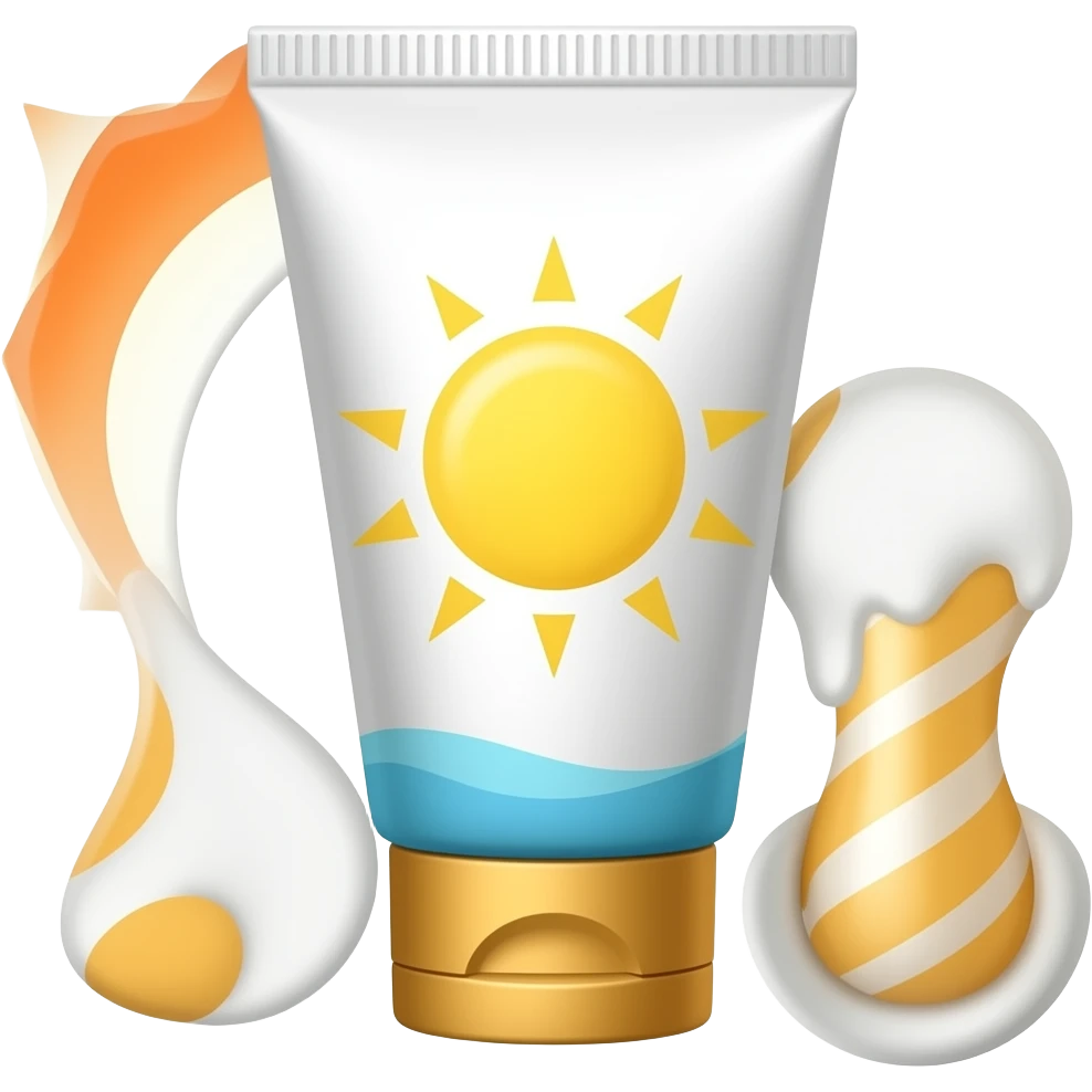 sunscreen emoji