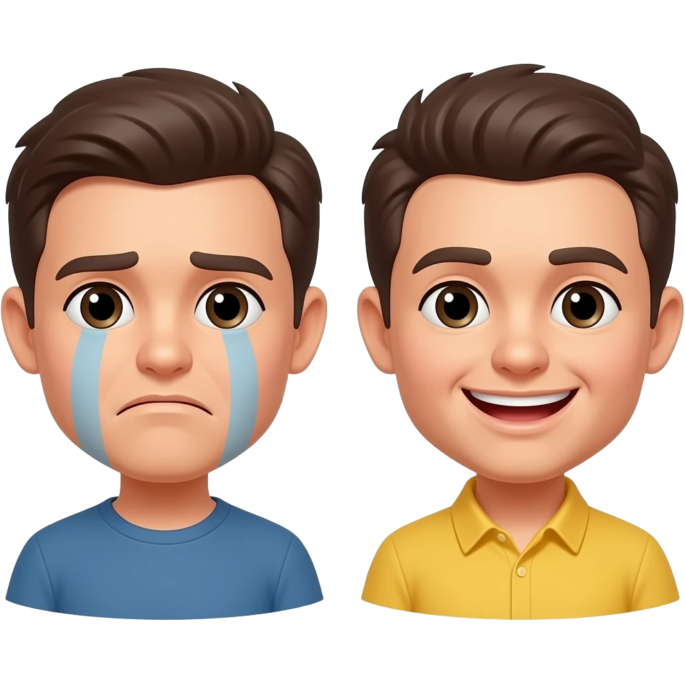 😞+😃emoji emoji