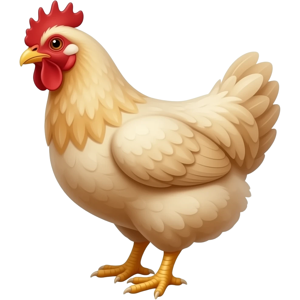 a chicken emoji