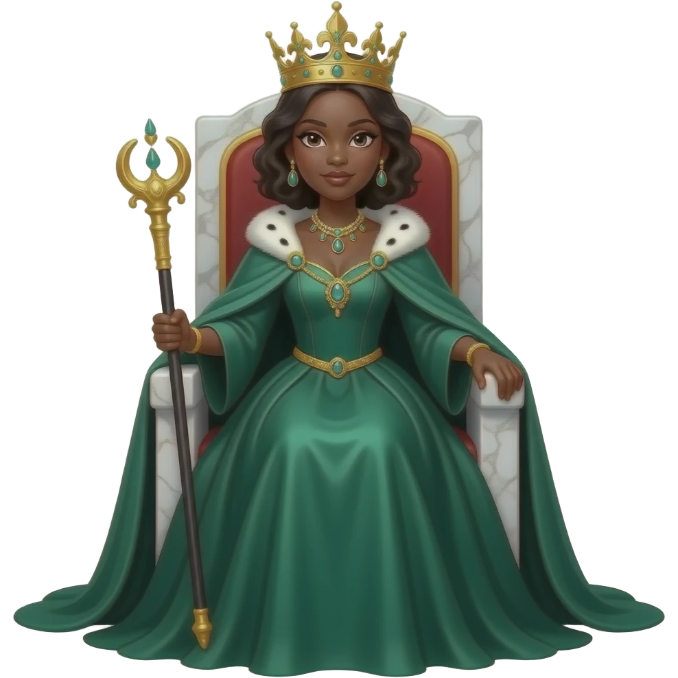 Black queen emoji