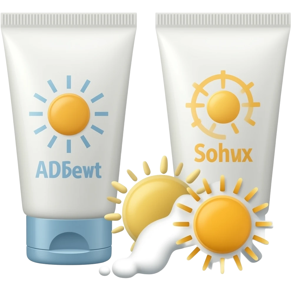 sunscreen emoji