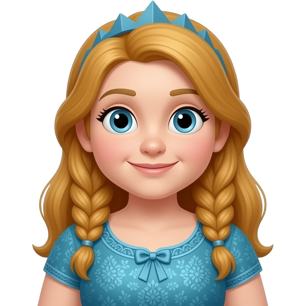 Princess Fiona fat emoji