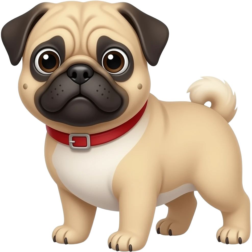 Мопс вчитель emoji