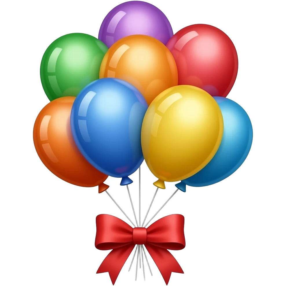birthday balloons emoji
