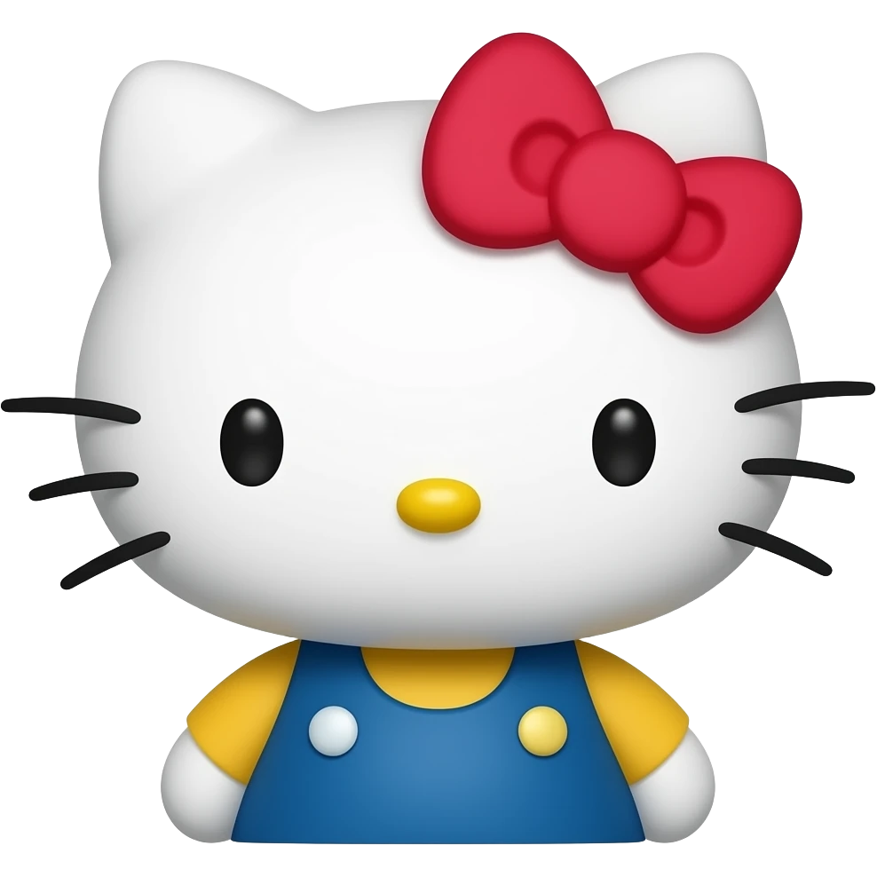 Hello kitty emoji