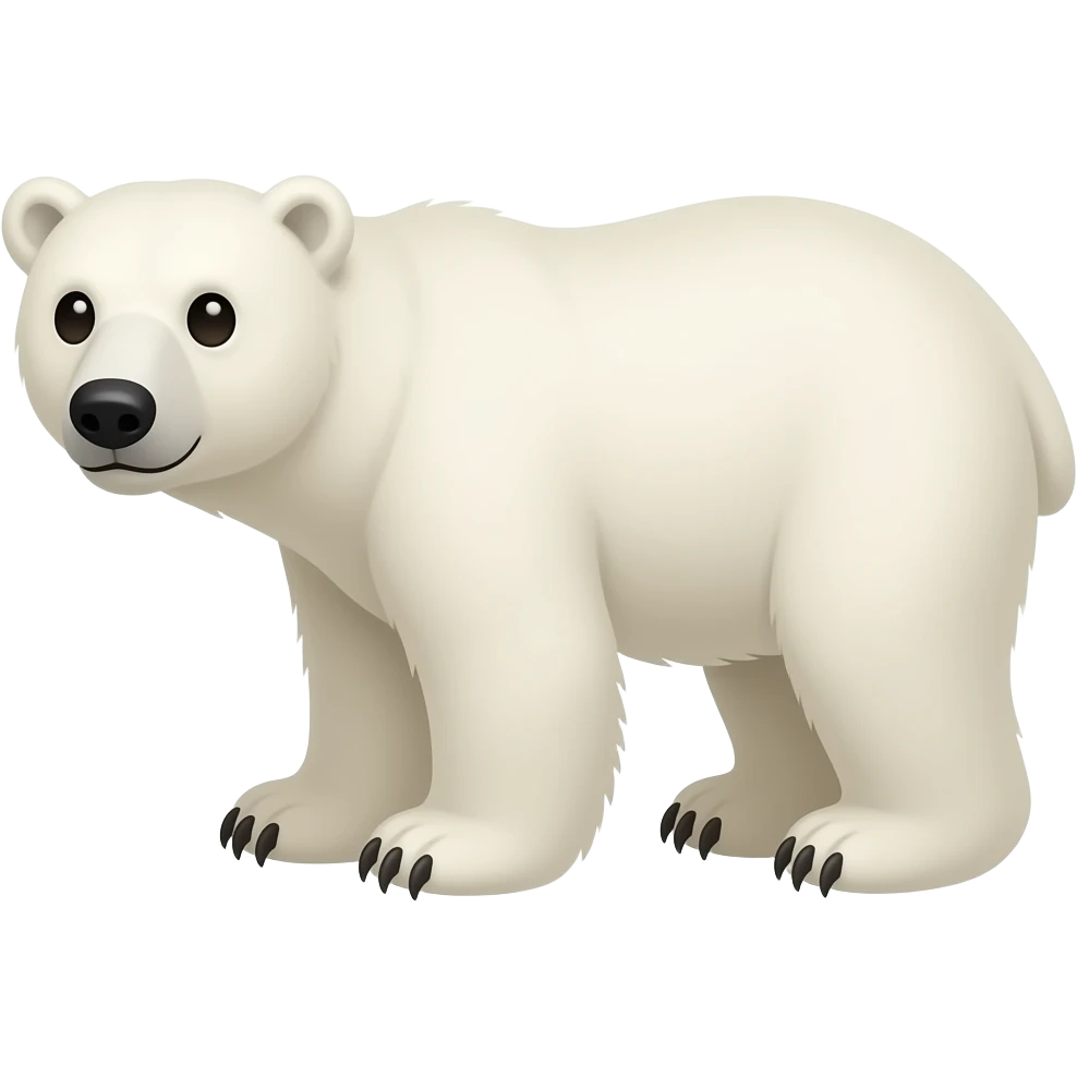 polar bear emoji