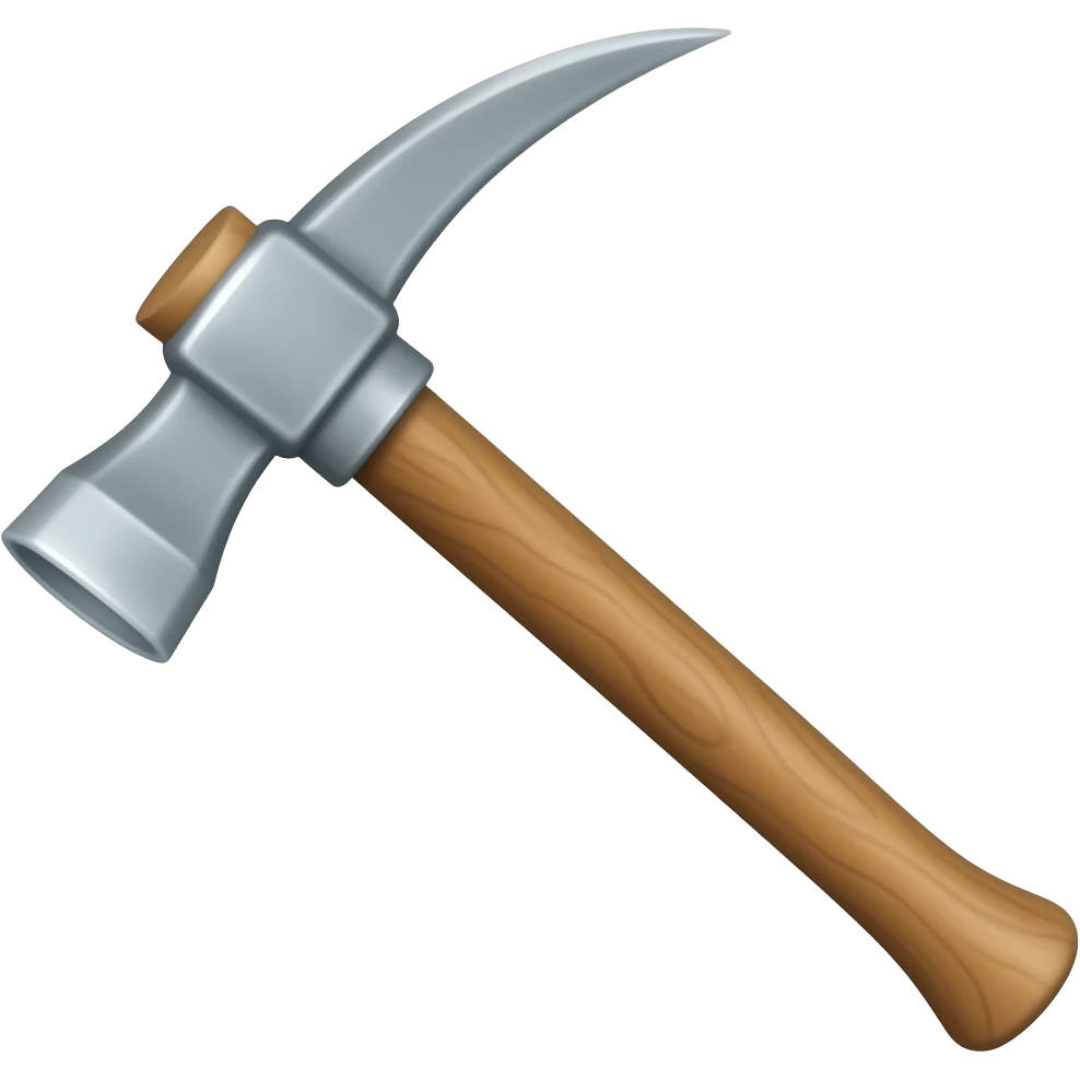 pickaxe emoji