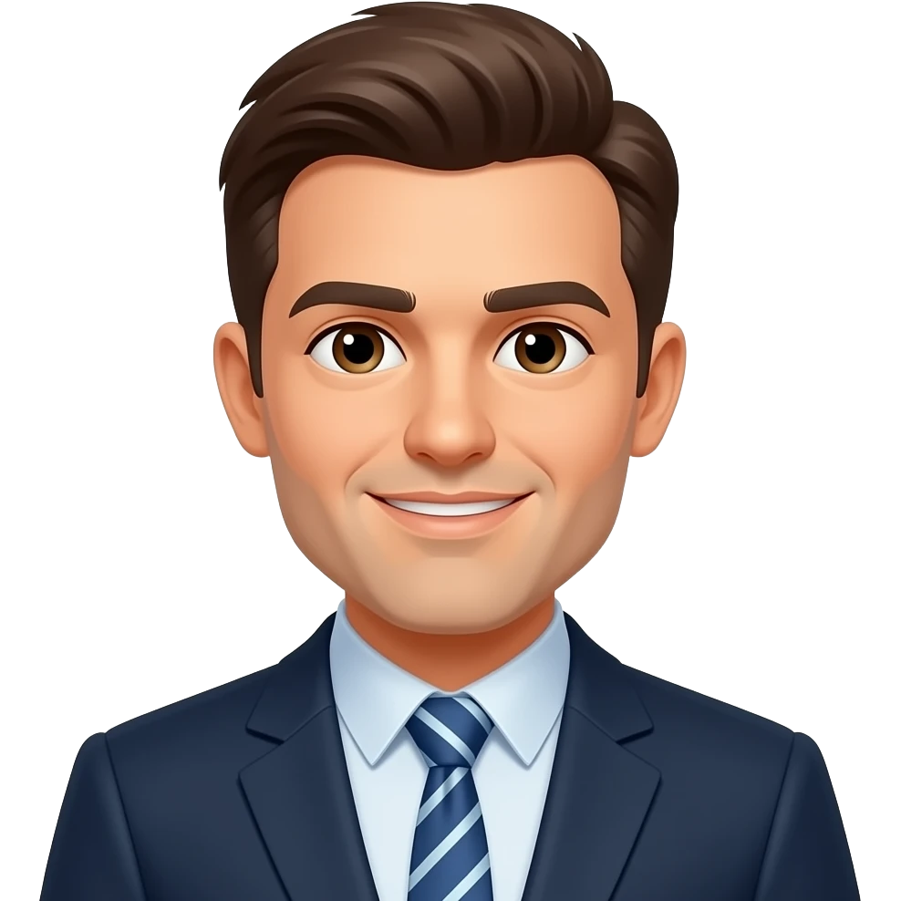 man speaks emoji