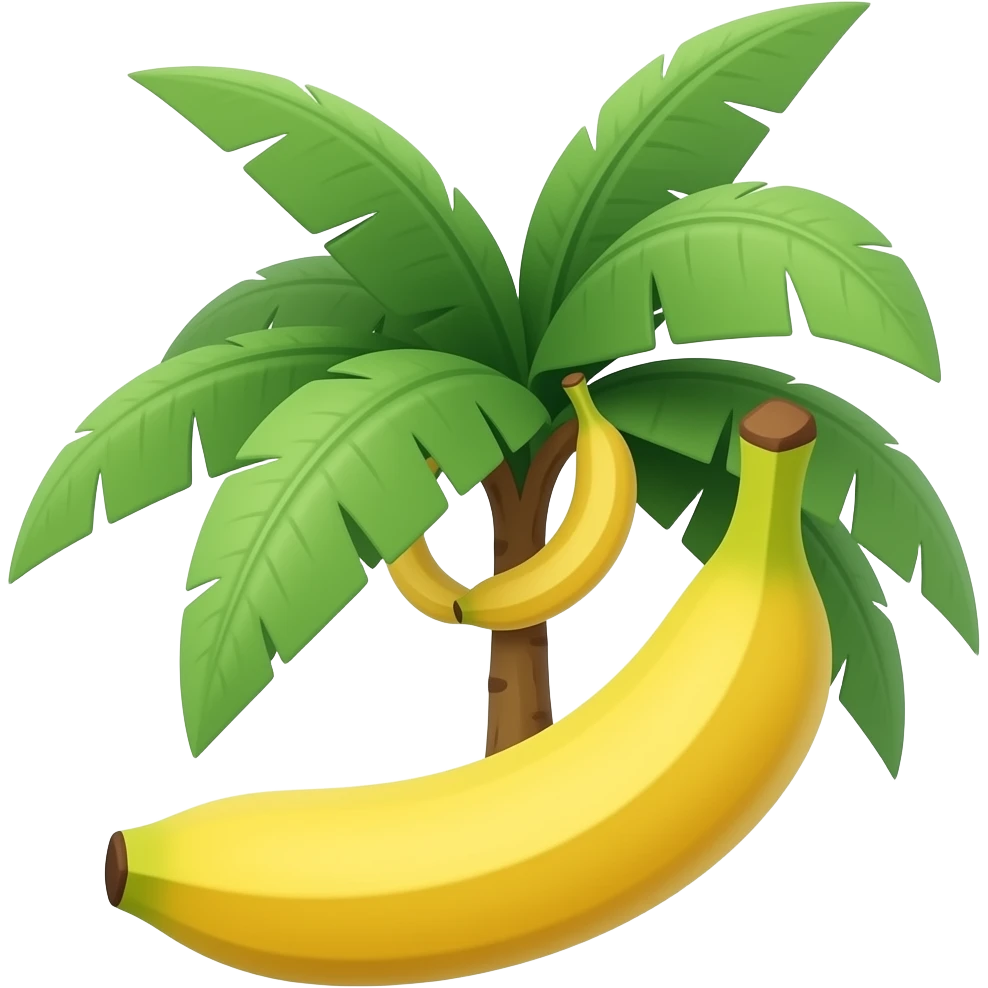 Banana tree emoji
