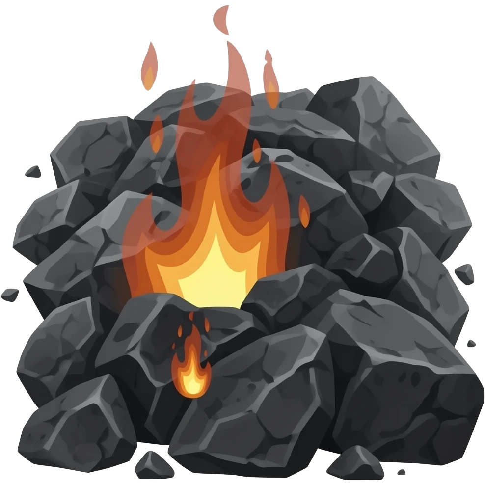 coal emoji