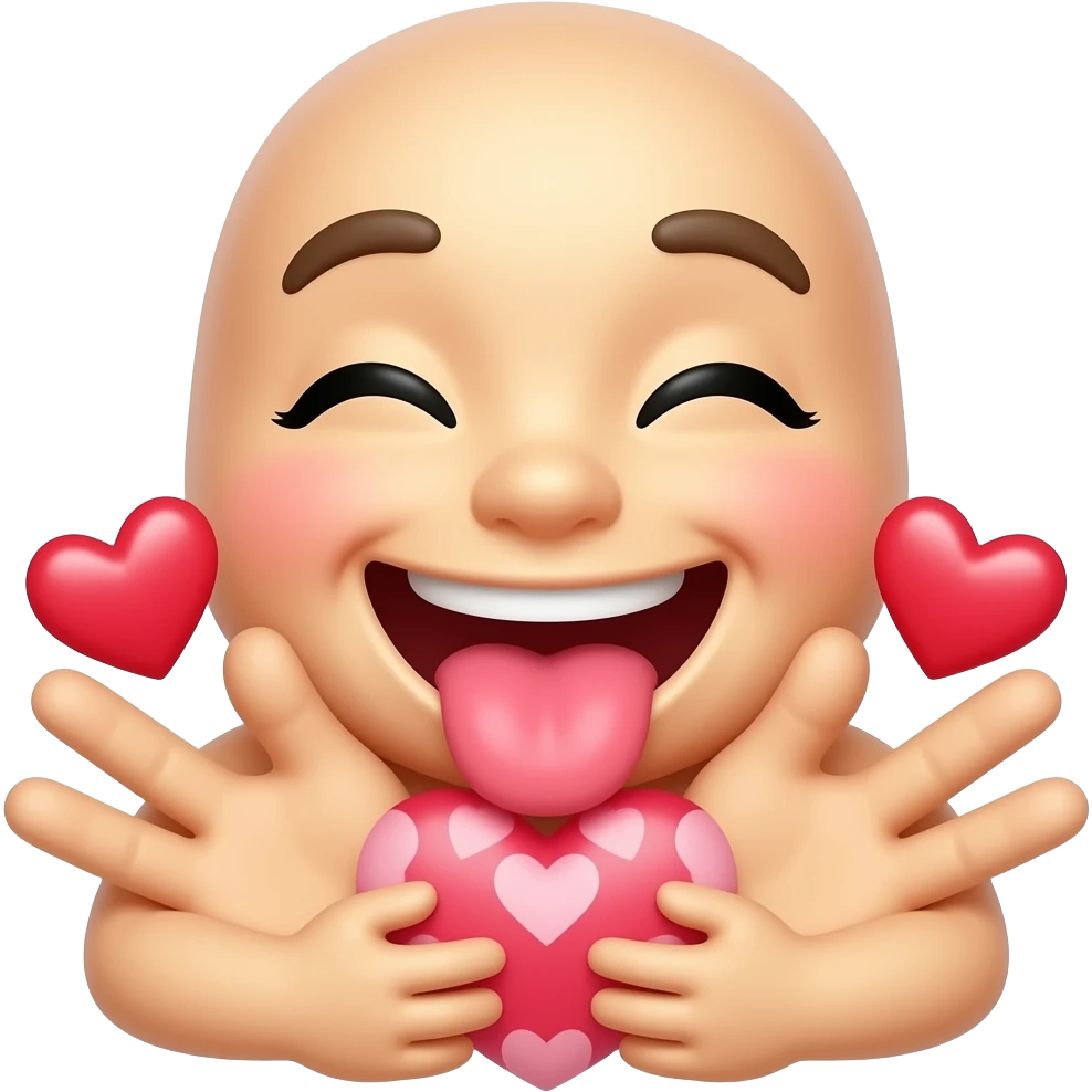 😜🫶 emoji