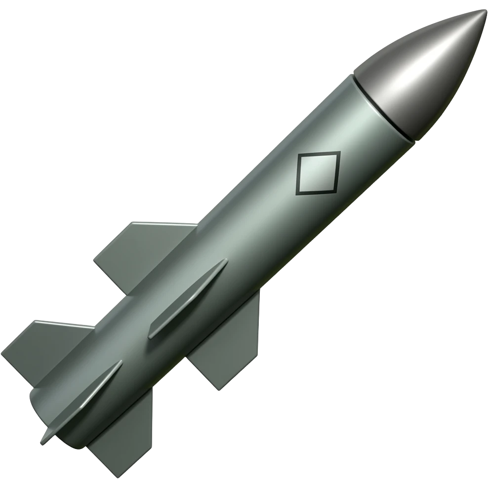 Missile emoji